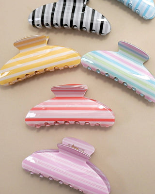 Striped Claw Clip
