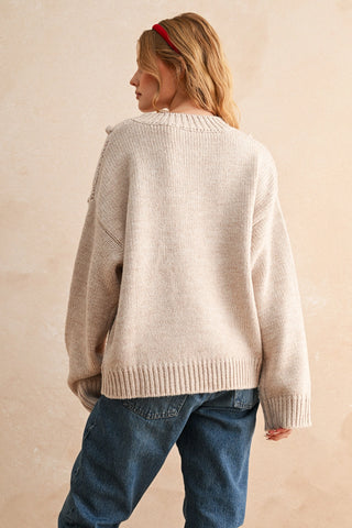 Cherries Knit Sweater