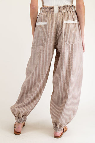 Coco Striped Joggers
