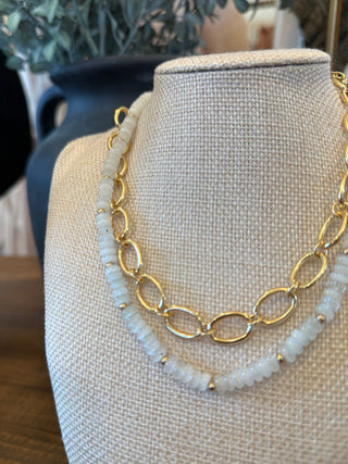 Layered Beaded Necklace