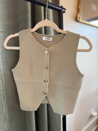 Cropped Everday Vest