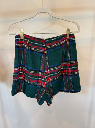 Plaid Mini Skort