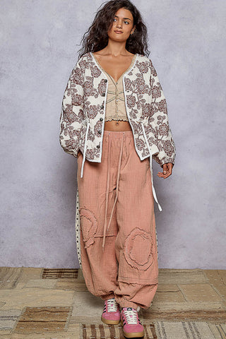 Quilted Flower Jacket