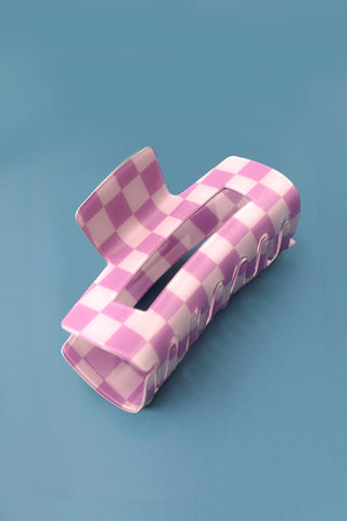 Checker Claw Clip (Jumbo)